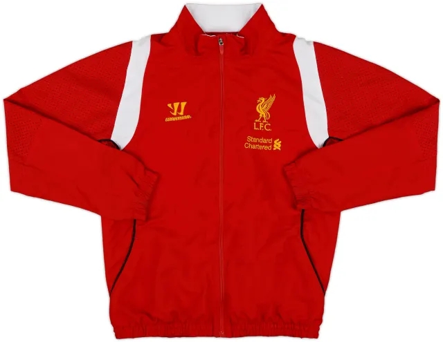 2012-13 Liverpool Warrior Track Jacket - 8/10 - (XL.Boys)
