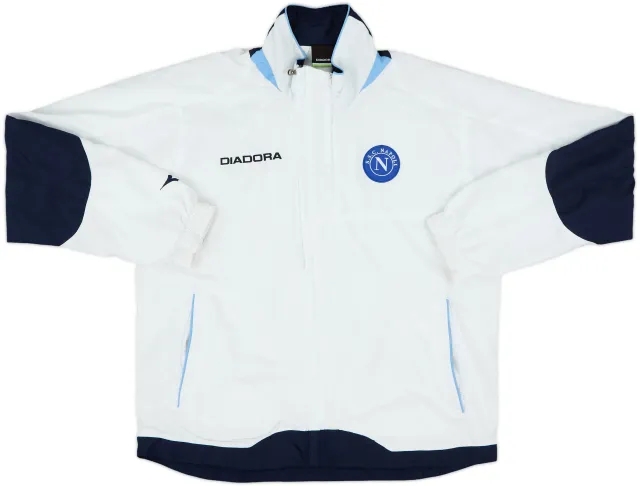 2006-07 Napoli Diadora Track Jacket - 8/10 - (M)