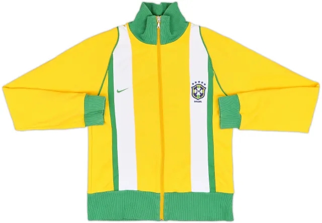 2005-06 Brazil Nike Track Jacket - 8/10 - (Women's XL)
