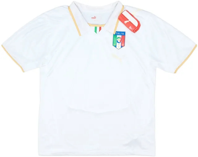 Puma Italy Boys SS Away Shirt 2007