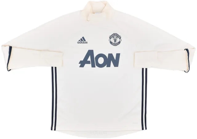 2016-17 Manchester United adidas Sweat Top - 6/10 - (L)