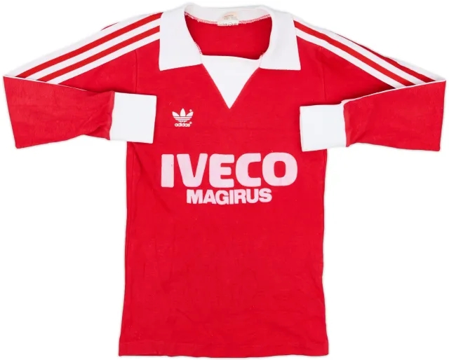 adidas Bayern Munich Mens LS Home Shirt 1981/82