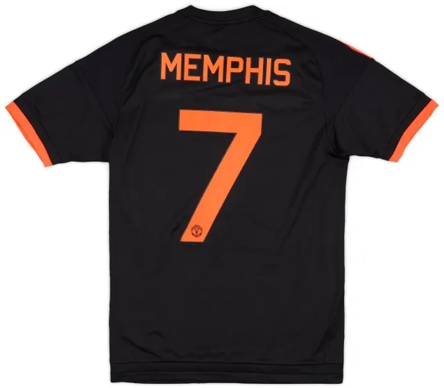 2015-16 Manchester United Third Shirt Memphis #7 - 10/10 - (S)