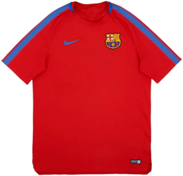 2017-18 Barcelona Nike Training Shirt - 5/10 - (L)