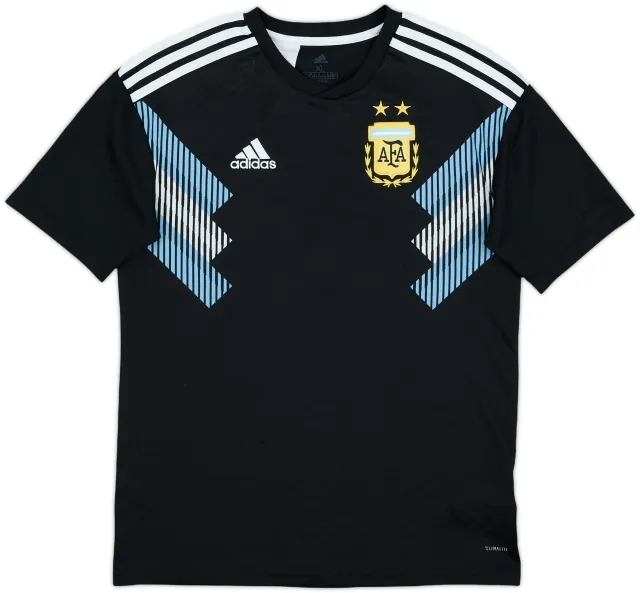 adidas Argentina Boys SS Away Shirt 2018