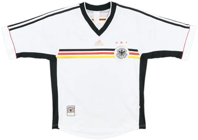 adidas Germany Mens SS Home Shirt 1998