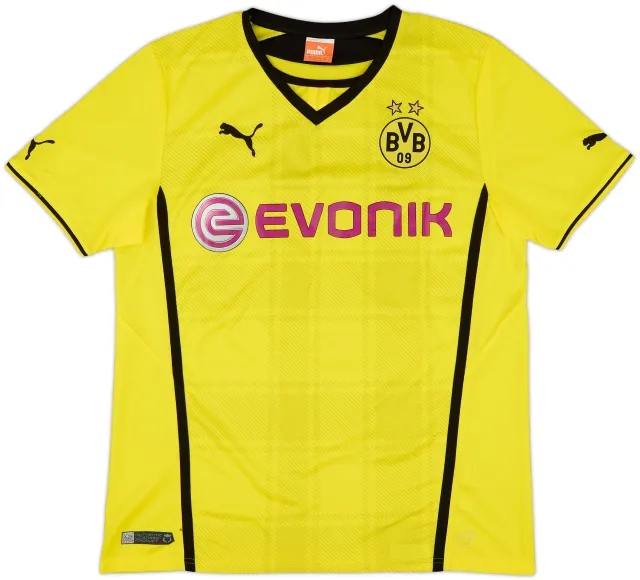Puma Borussia Dortmund Mens SS Home Shirt 2013/14