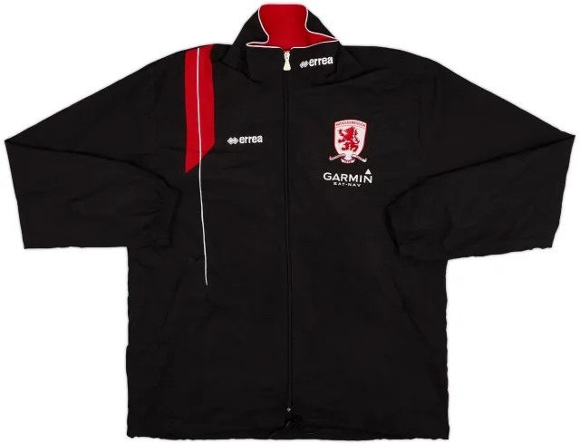 2007-08 Middlesbrough Errea Track Jacket - 8/10 - (L)
