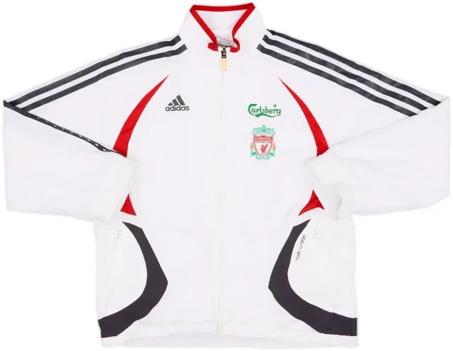 2006-07 Liverpool adidas Formotion Track Jacket - 8/10 - (S.Boys)