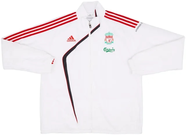 2009-10 Liverpool adidas Track Jacket - 8/10 - (3XL)