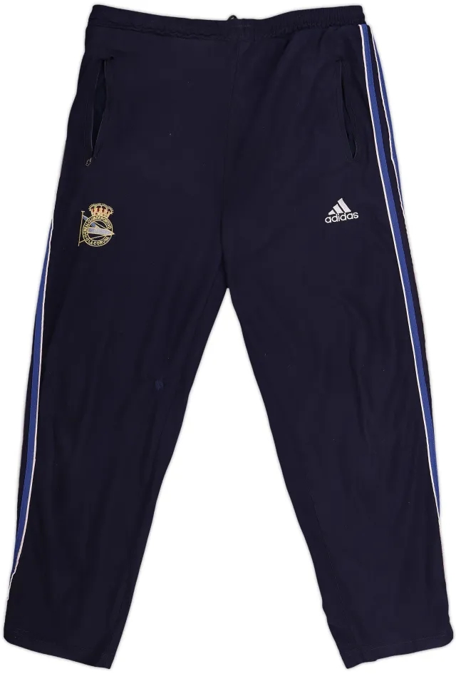2000-01 Deportivo de La Coruna adidas Track Pants/Bottoms - 5/10 - (XL)