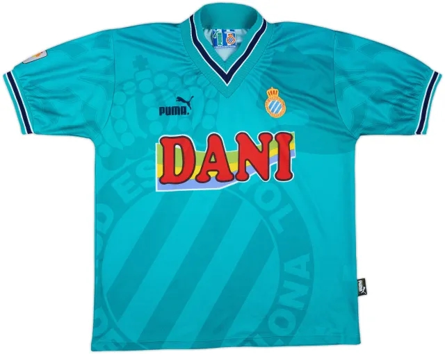 1996-97 Espanyol Away Shirt - 8/10 - (M)
