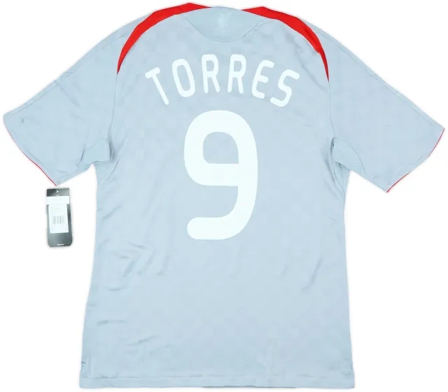 2008-09 Liverpool Away Shirt Torres #9 (M)