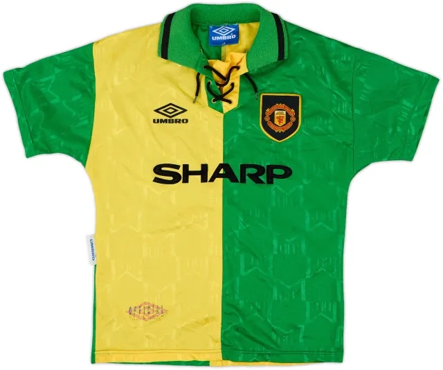 1992-94 Manchester United Third Shirt - 6/10 - (L.Boys)