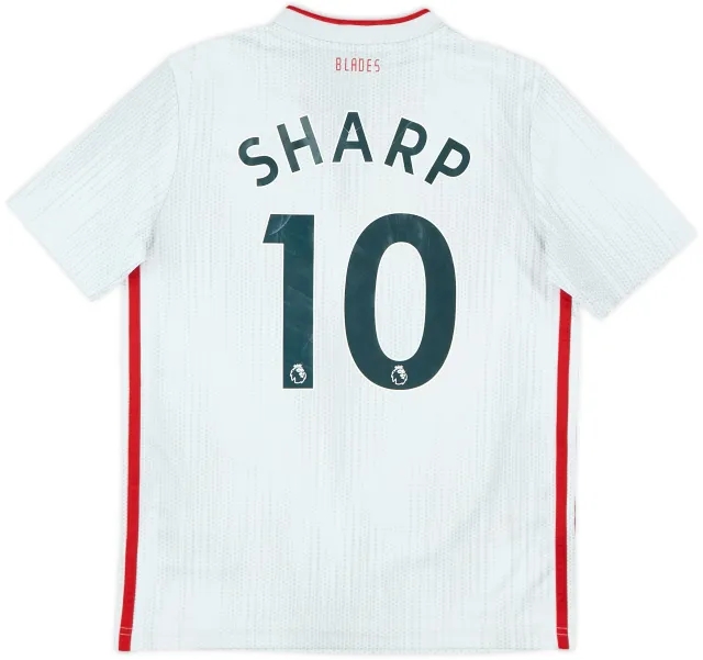 adidas Sheffield United Boys SS Away Shirt 2019/20