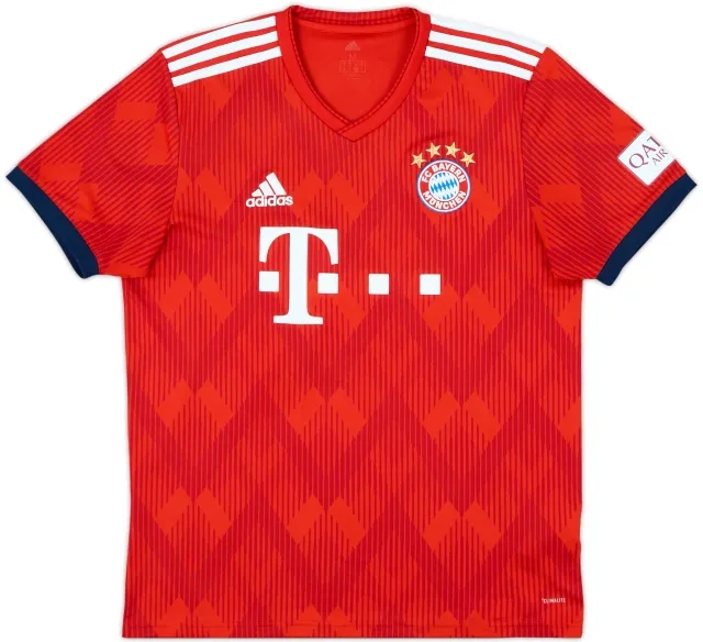 adidas Bayern Munich Mens SS Home Shirt 2018/19