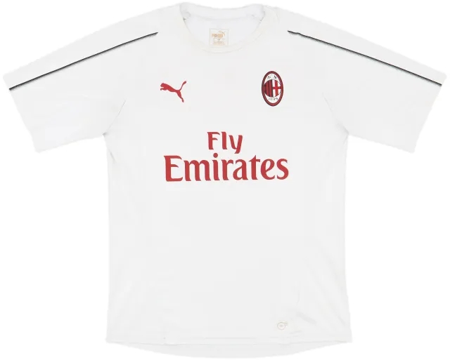2018-19 AC Milan Puma Training Shirt - 6/10 - (L)