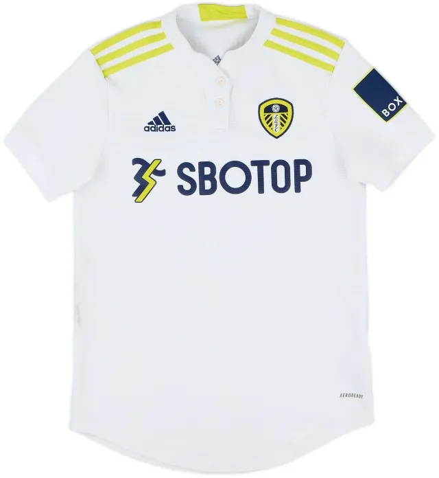 2021-22 Leeds United Home Shirt - 7/10 - (Women's XS)