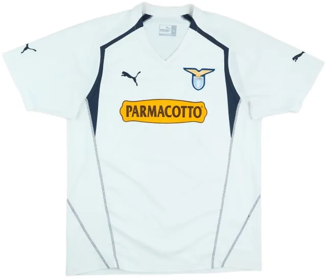 2004-05 Lazio Match Issue Away Shirt #15