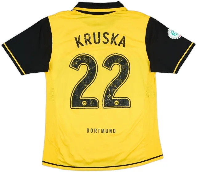 Nike Borussia Dortmund Mens SS Player Issue Home Shirt 2007/08