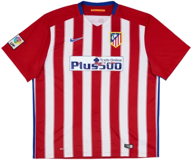 Nike Atlético Madrid Mens SS Home Shirt 2015/16