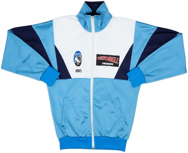 2000-01 Atalanta Asics Track Jacket - 8/10 - (M.Boys)