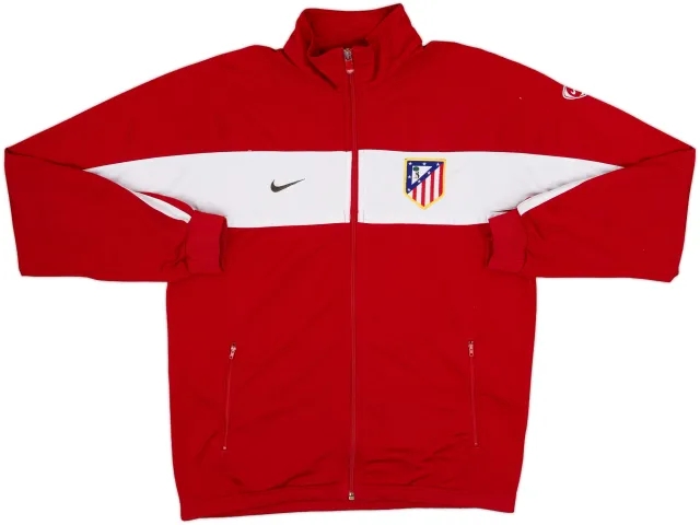 2001-02 Atletico Madrid Nike Track Jacket - 7/10 - (M)