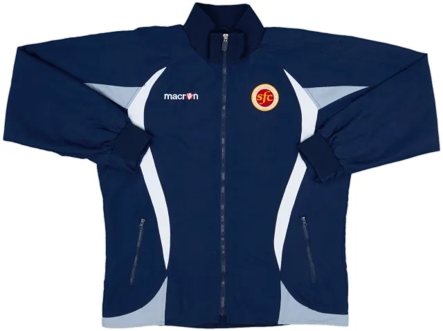 2008-09 Macron Track Jacket (Stenhousemuir) - 8/10 - (M)