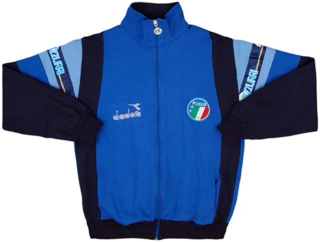 1990 Italy Diadora Track Jacket - 8/10 - (XL.Boys)