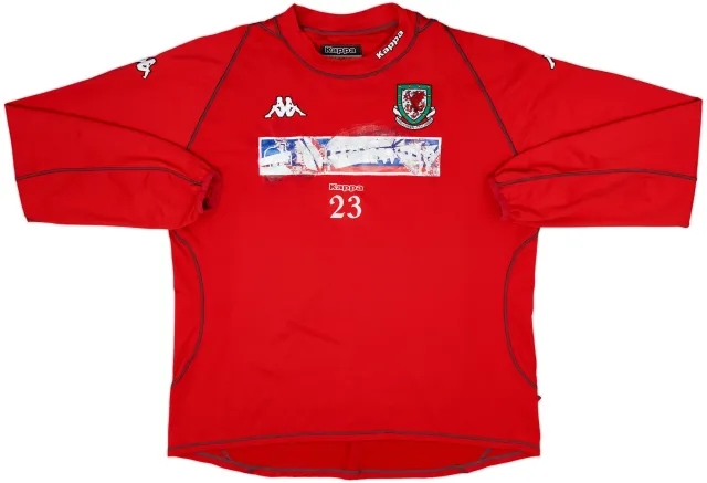 2004-05 Wales Player Issue Kappa Drill Top #23 - 4/10 - (XL)