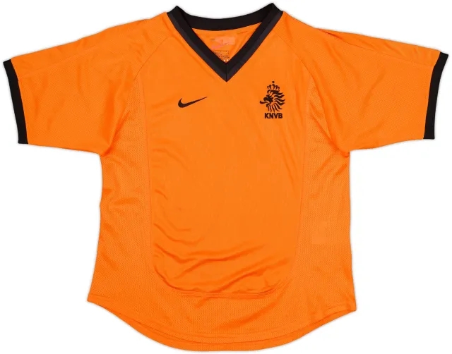 2000-02 Netherlands Home Shirt - 8/10 - (L.Boys)