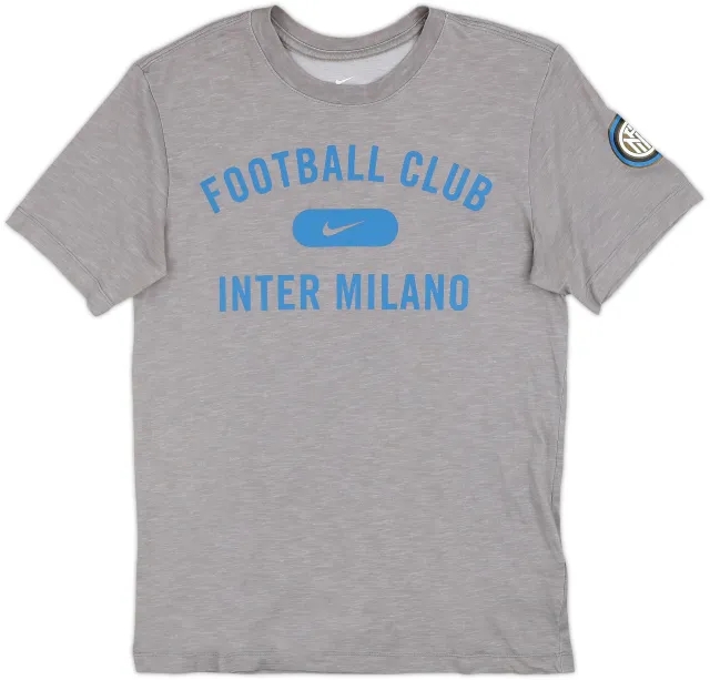 2019-20 Inter Milan Nike Cotton Tee - 9/10 - (S)