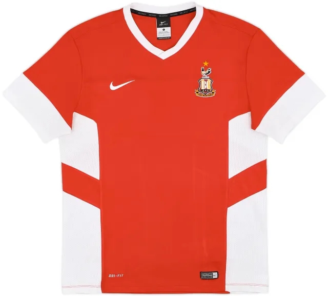 2014-15 Bradford City Nike Training Shirt - 7/10 - (L)