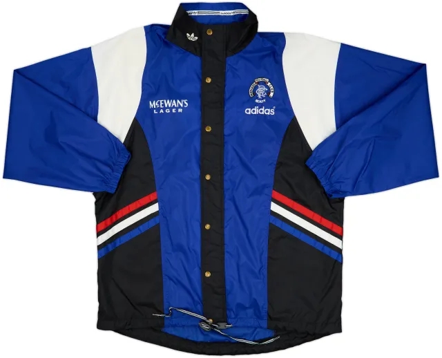 1992-94 Rangers adidas Rain Jacket - 9/10 - (L/XL)