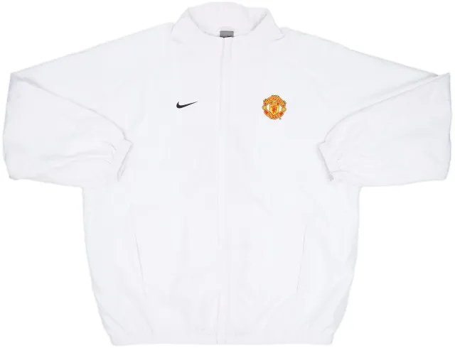 2002-03 Manchester United Nike Track Jacket - 8/10 - (XXL)