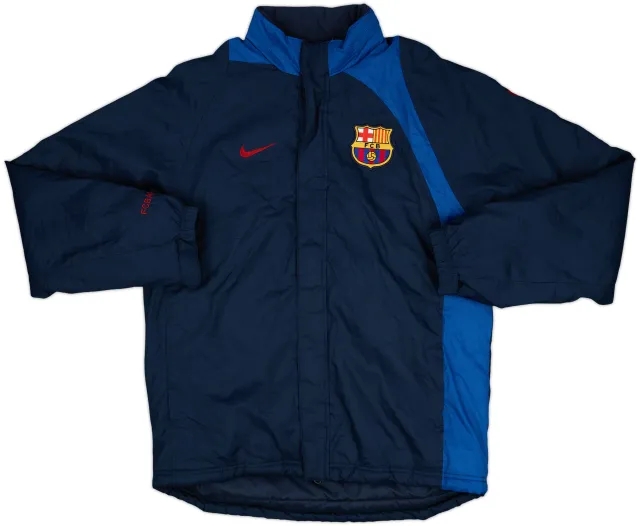 2004-05 Barcelona Nike Padded Bench Coat - 9/10 - (S)