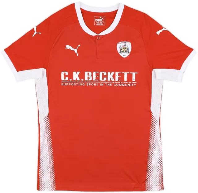 2017-18 Barnsley Home Shirt - 5/10 - (M)