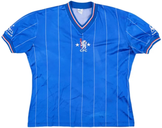 1981-83 Chelsea Home Shirt - 8/10 - (M)