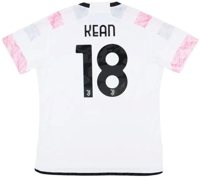 2023-24 Juventus Authentic Away Shirt Kean #18 - 10/10 - (XL)