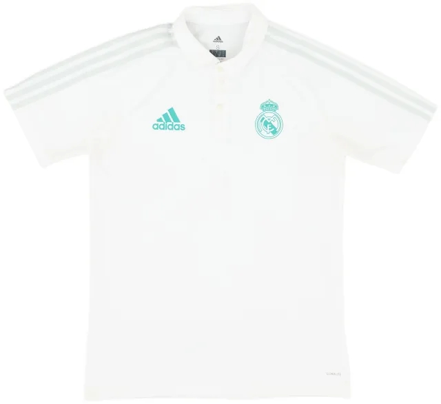 2017-18 Real Madrid adidas Polo Shirt - 8/10 - (S)