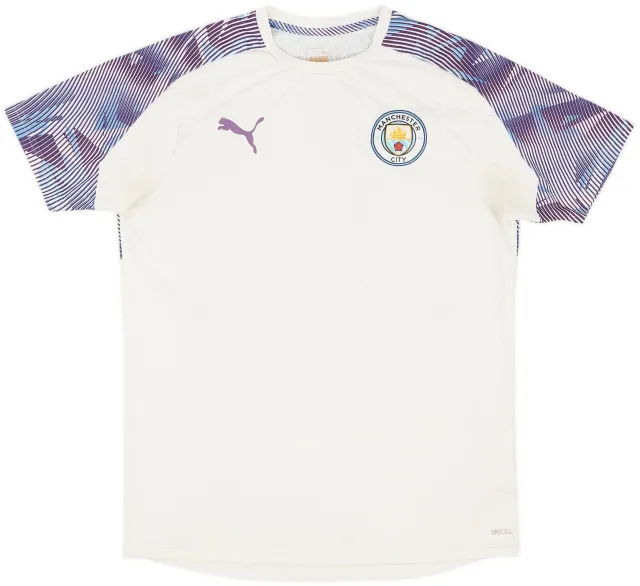 2019-20 Manchester City Puma Training Shirt - 7/10 - (XL.Boys)