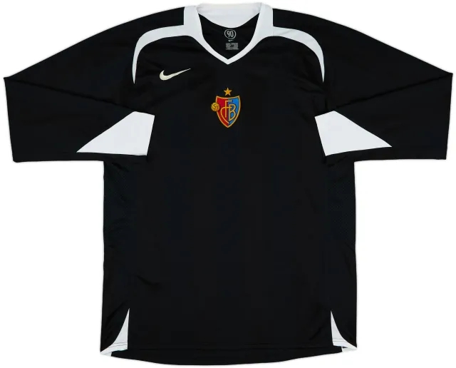 2004-05 FC Basel Away L/S Shirt - 8/10 - (XL)
