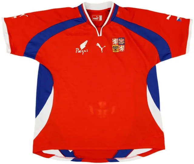2000-02 Czech Republic Basic Home Shirt - 5/10 - (XL)