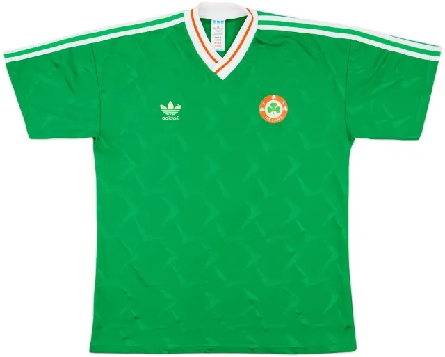 1990-92 Ireland Home Shirt - 8/10 - (XL)