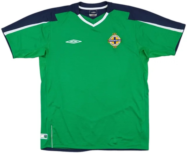 2004-06 Northern Ireland Umbro Home Shirt - 7/10 - (L)