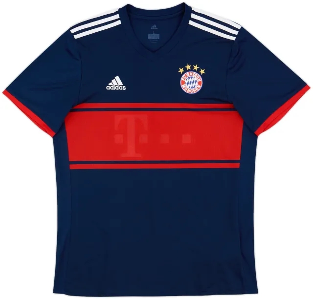2017-18 Bayern Munich Away Shirt - 4/10 - (L)