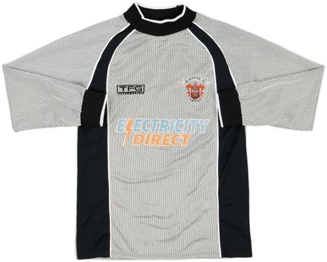 2001-03 Blackpool GK Shirt - 8/10 - (Y)
