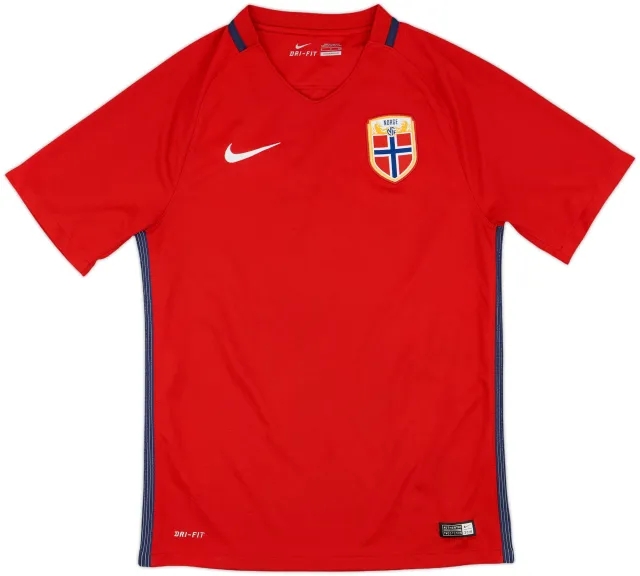 2016-18 Norway Home Shirt - 8/10 - (S)