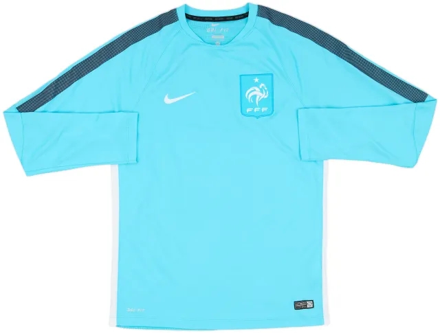 Nike France Mens LS Home Shirt 2015