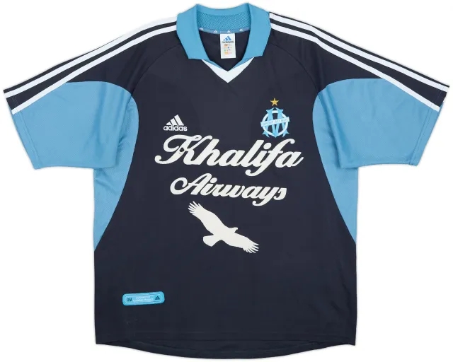 2001-02 Olympique Marseille Away Shirt - 6/10 - (L)